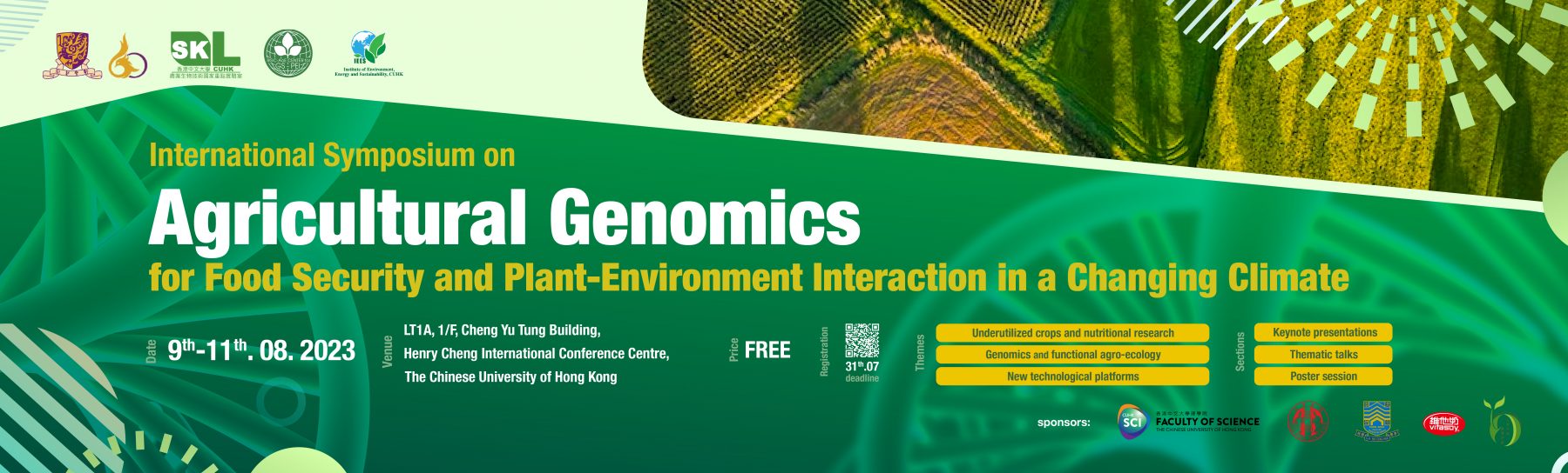International Symposium on Agricultural Genomics for Food Security and Plant-Environment Interaction in a Changing Climate